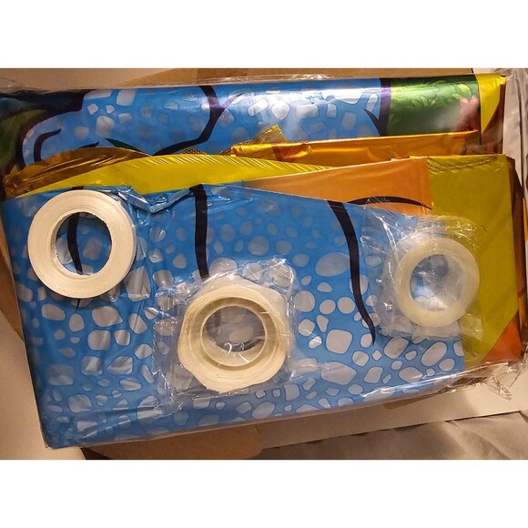 3 Otters Happy Birthday Banner and Decoration Mylar - Picture 1 of 5